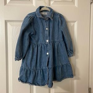 Zara denim dress